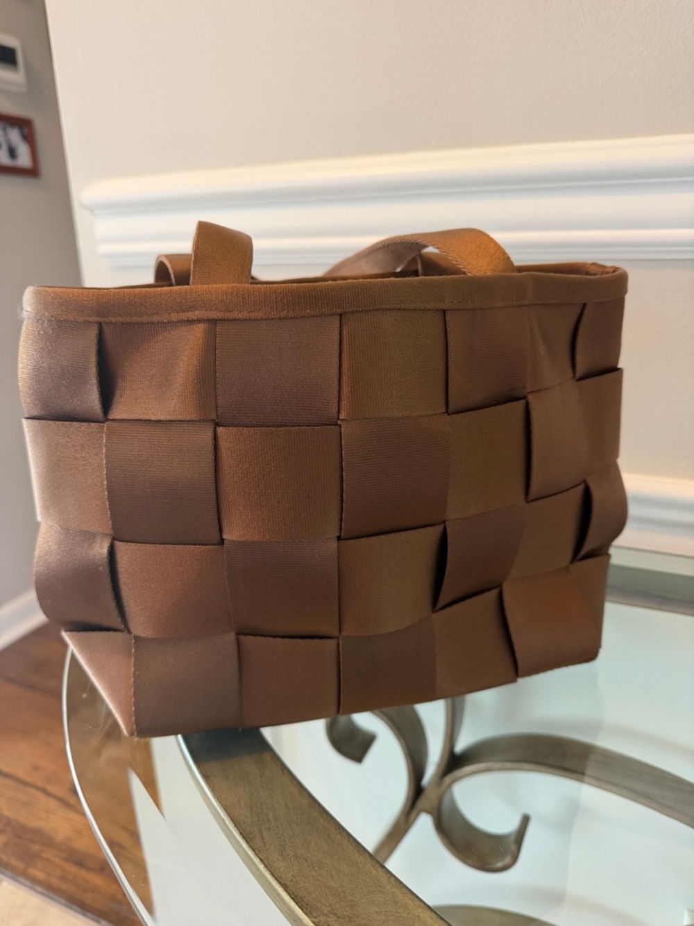 Seat Belt Shoulder Tote Style Bag/Purse